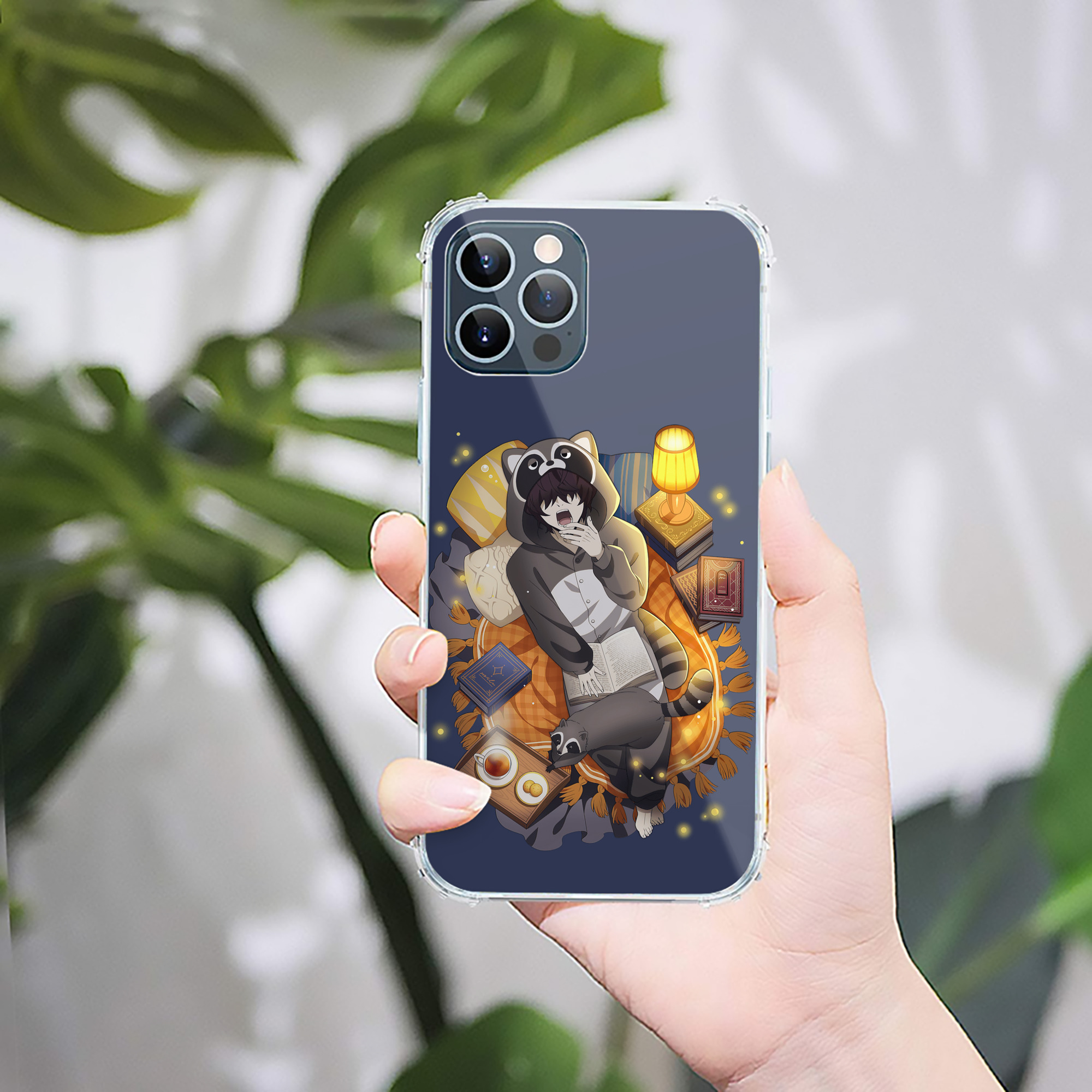 （画像用） 文豪ストレイドッグス Bungo Stray Dogs 【iPhone 12シリーズ対応】透明スマホケース（クリアソフトケース）